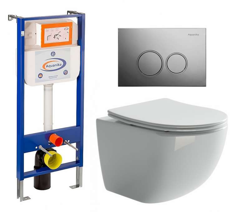 Комплект 3 в 1 инсталляция Aquanika