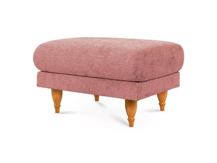 Пуф Italia красного цвета