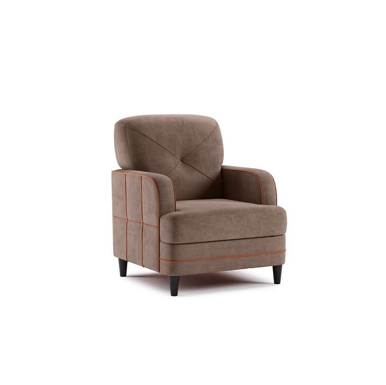 Кресло Черри коричневого цвета