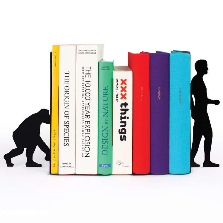 Ограничитель для книг Doiy evolution черный