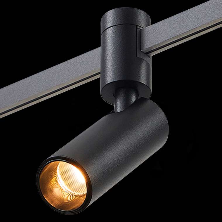 Магнитный трековый светильник FARM Черный LED 1*5W 3000K 341Lm Ra90 60 IP20 D35xH100 24V FARM