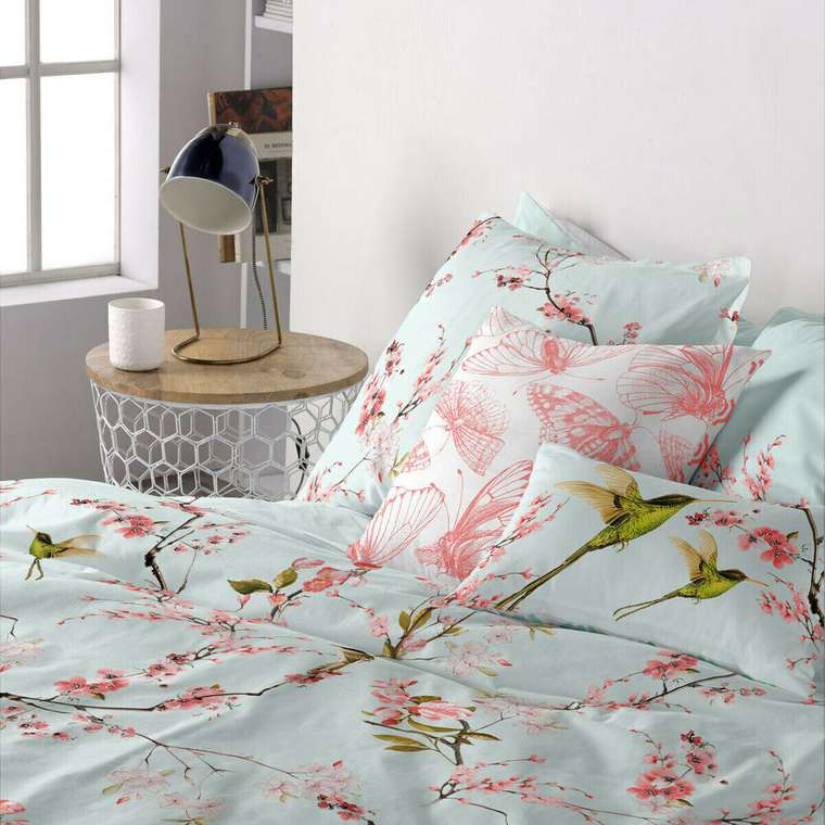 Наволочка Chinoiserie 50x75 голубого цвета