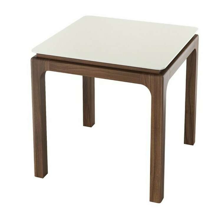 Приставной столик Calpe серо-коричневого цвета