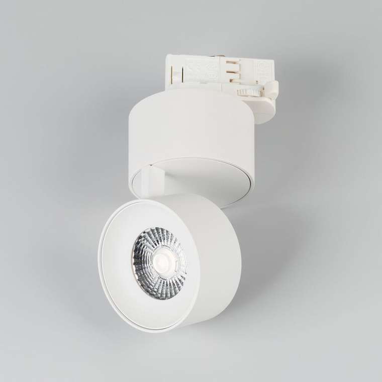 Трековый трехфазный светильник Arlight SP-PLURIO-TRACK-4TR-R77-9W Day4000 (WH-WH, 36 deg, 230V) (IP20 Металл) 038098