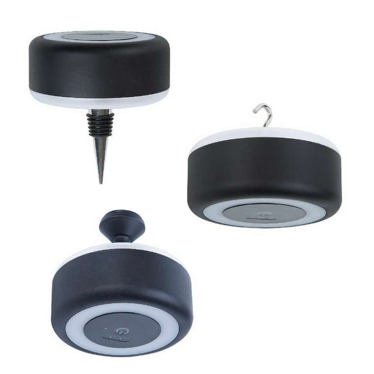 Настольная лампа ULM-D950 3W/3000-6500K/DIM IP54 BLACK (пластик, цвет черный)