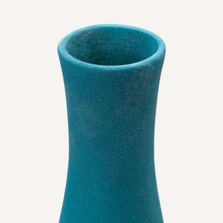 Настольная ваза Paint Bottle синего цвета