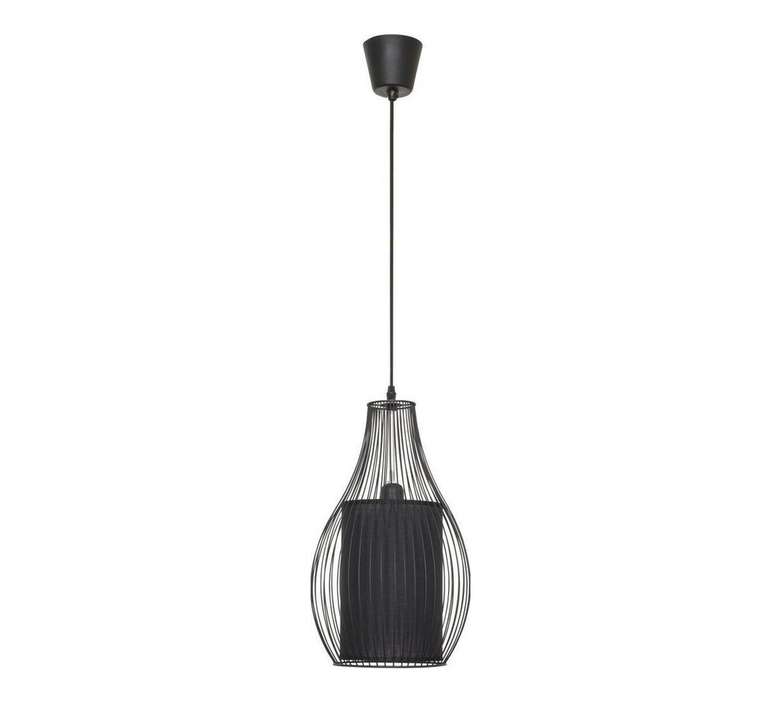 Подвесной светильник Camilla черного цвета