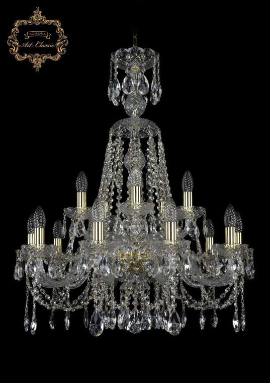 Хрустальная подвесная люстра Art Classic 45271 11.12.10+5.240.XL-69.Gd.Sp подсвечник