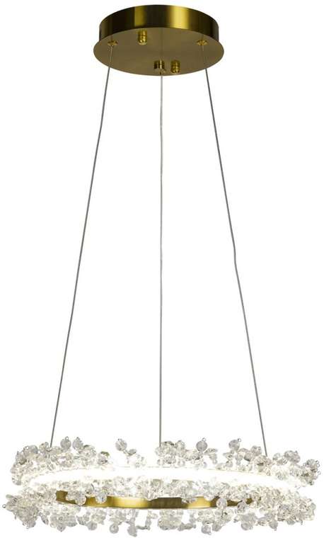 Подвесной светильник светодиодный AM Group AM455 L400 POLISHED GOLD кольцо