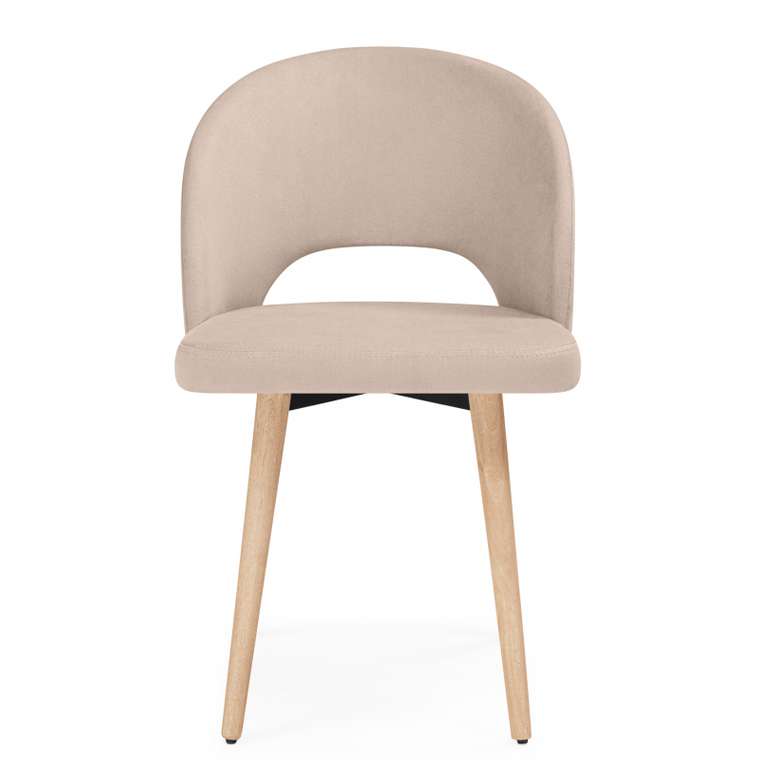 Обеденный стул Курбис бежевого цвета