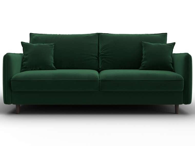 Диван-кровать Лига-064 зеленого цвета