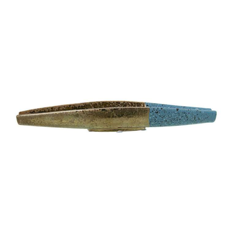 Блюдо Синий Позолоченный 35 x 11 x 5