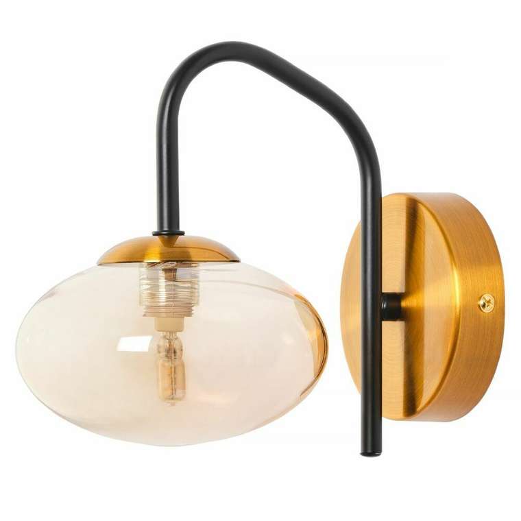 Бра Scott MR1750-1W (стекло, цвет янтарный)