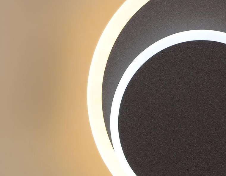Настенный светодиодный светильник Sota коричневого цвета