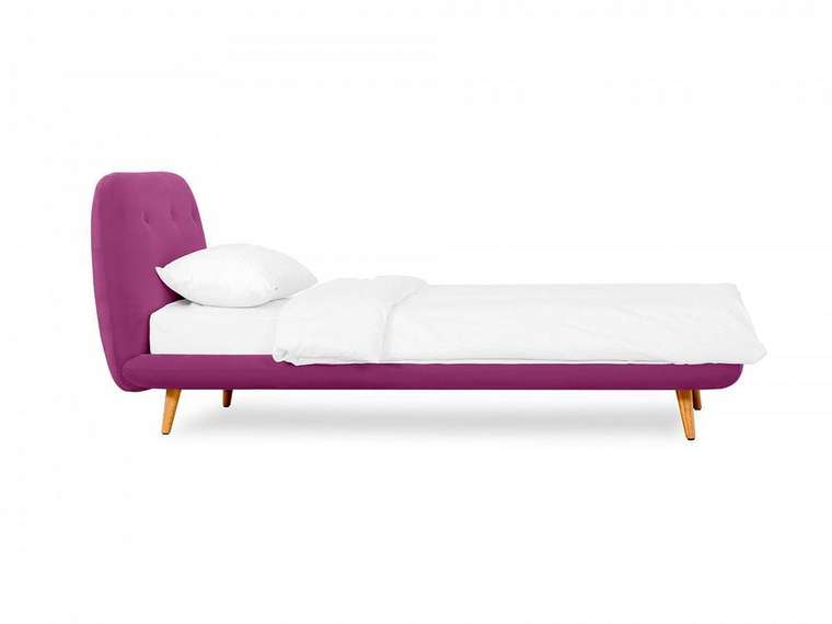 Кровать Loa 90х200 пурпурного цвета