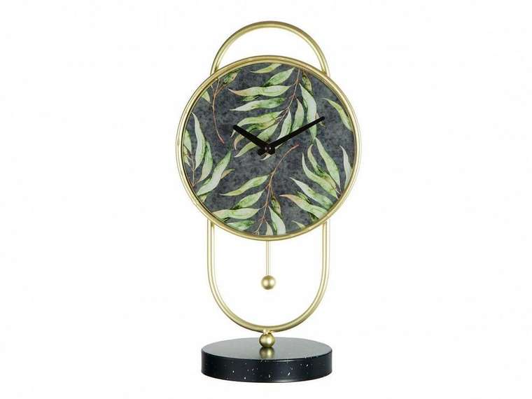 Часы настольные Aviere Tropic из металла и стекла 