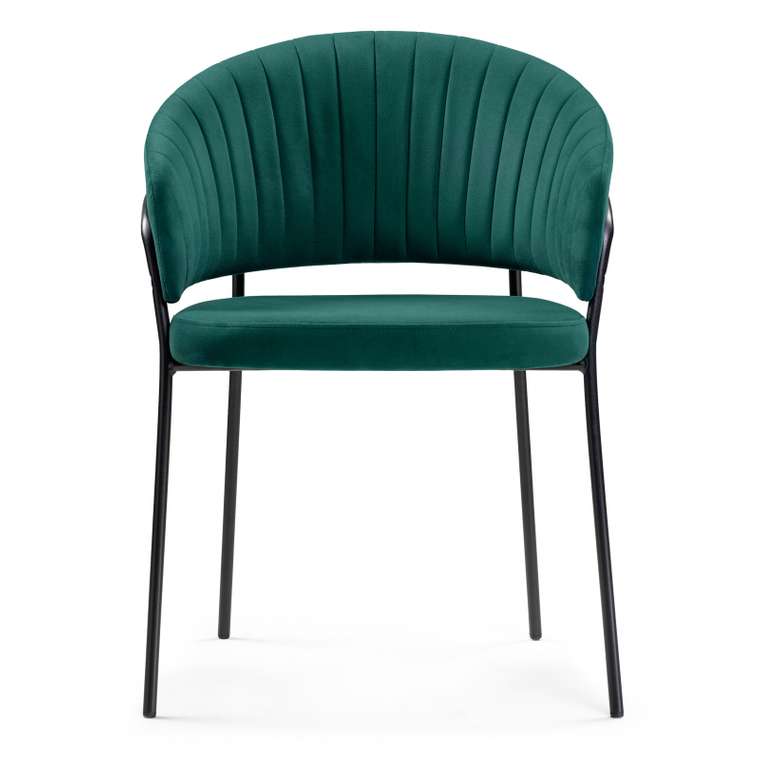 Обеденный стул Лео бирюзового цвета