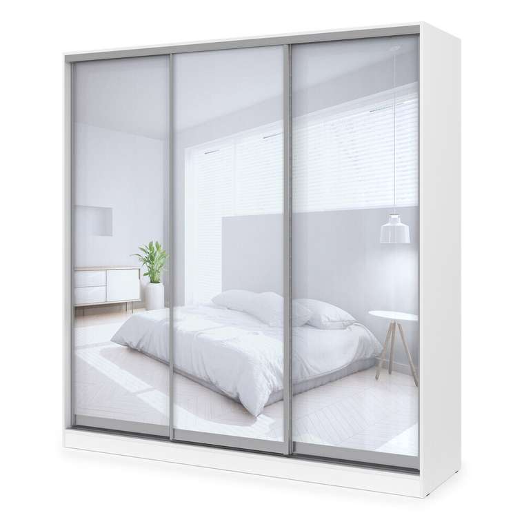 Шкаф-купе Comfort 21.5 белого цвета