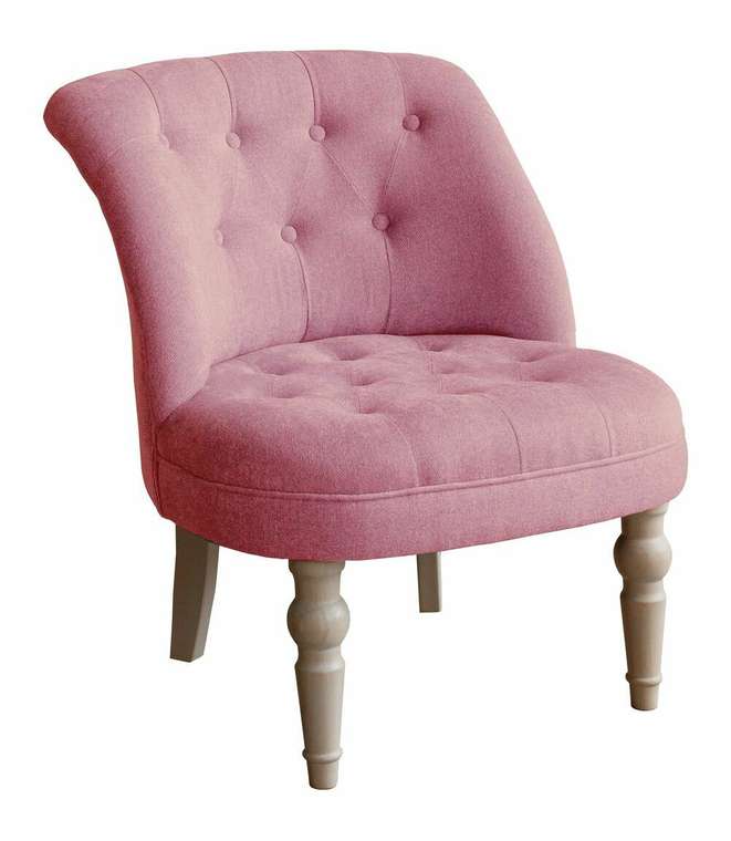 Кресло Бастиан малинового цвета