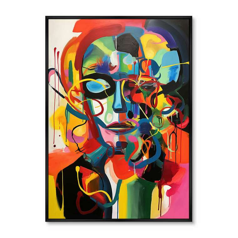 Репродукция картины Vibrant mindsets, No 1, 2024г.