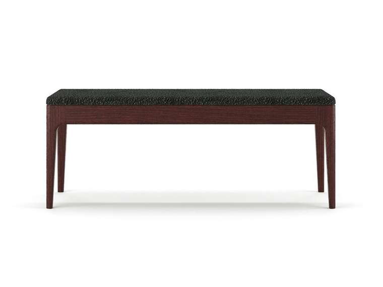 Скамья-банкетка Fargo бордово-черного цвета 