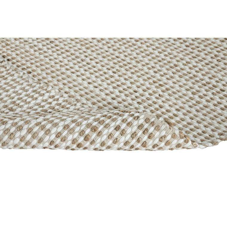 Ковер Home ESPRIT 75х175 бело-коричневого цвета