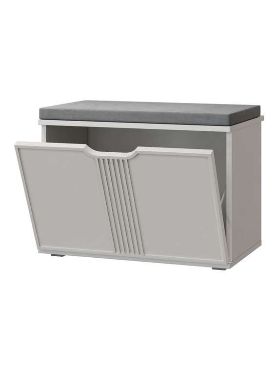 Тумба для обуви Эмилия ЭЛ-4К цвета кашемир/шарли керамика