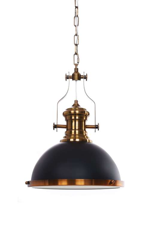 Подвесной светильник Ettore черного цвета