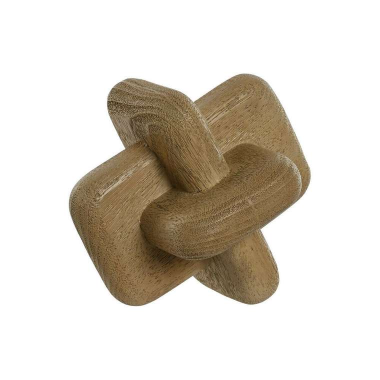 Декоративная фигура Коричневый Узел 14 x 14 x 14 cm
