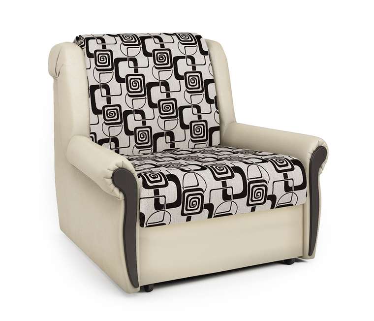 Кресло-кровать Аккорд М 80 бежевого цвета