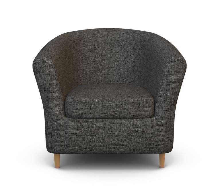 Кресло Евро Лайт темно-серого цвета