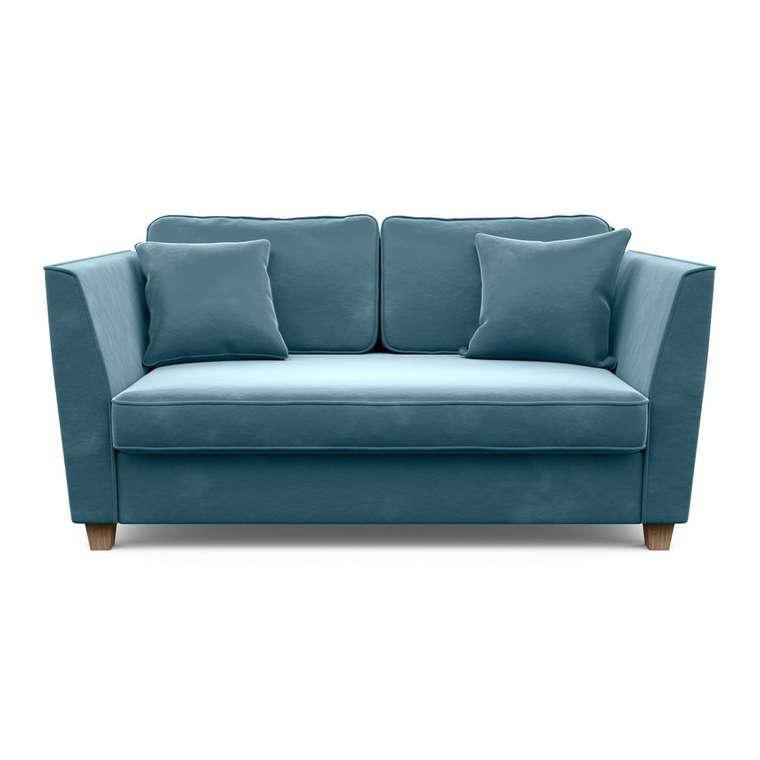 Двухместный диван Уолтер M голубого цвета