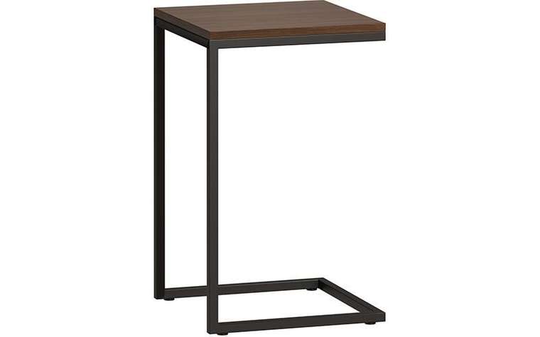 Стол приставной Бервин темно-коричневого цвета