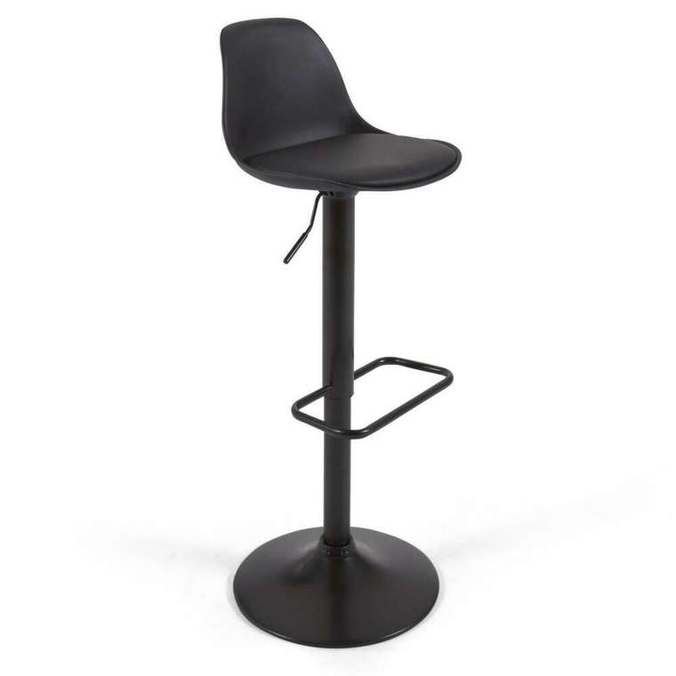 Барный стул Orlando-T черного цвета