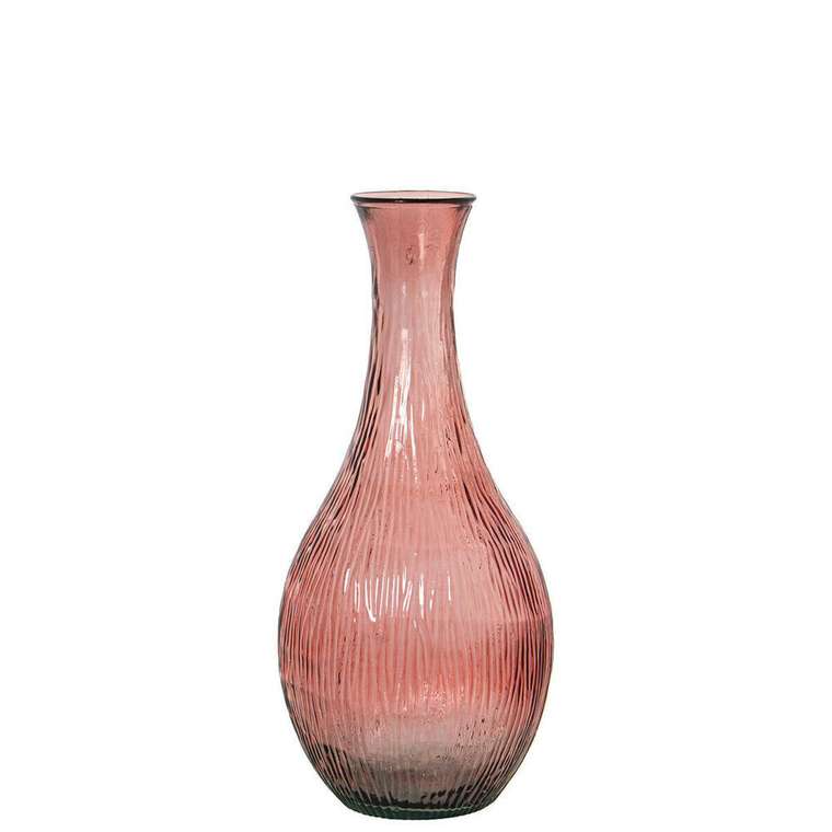 Напольная ваза Розовый Стеклянный 30 x 30 x 70 cm