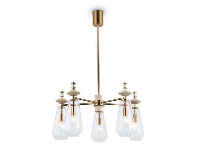 Люстра на штанге Ceramo Modern LH53305 (стекло, цвет прозрачный)