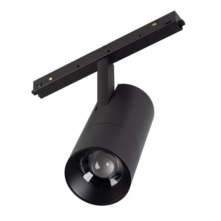 Трековый магнитный светильник ArlightMAG-ORIENT-SPOT-ZOOM-R65-15W Warm3000 (BK, 20-60 deg, 48V) (IP20 Металл) 038373(1)