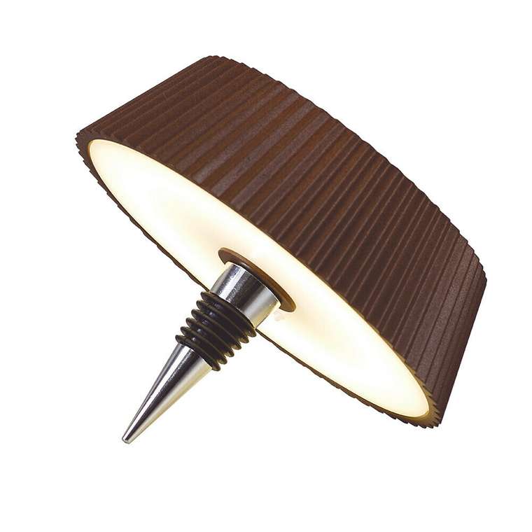 Лампа настольная Relax коричневого цвета