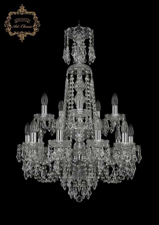 Хрустальная подвесная люстра Art Classic 45231 11.23.10+5.200.2d.XL-85.Cr.Dr подсвечник