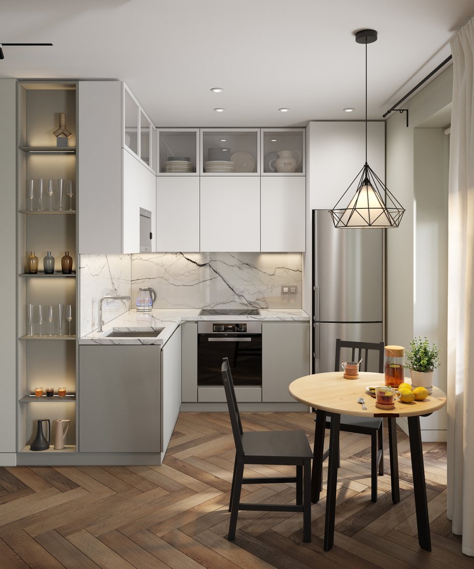 Фотография:  в стиле , Современный, Квартира, Студия, Проект недели, Москва, 40-60 метров, Ольга Москаленко – фото на INMYROOM