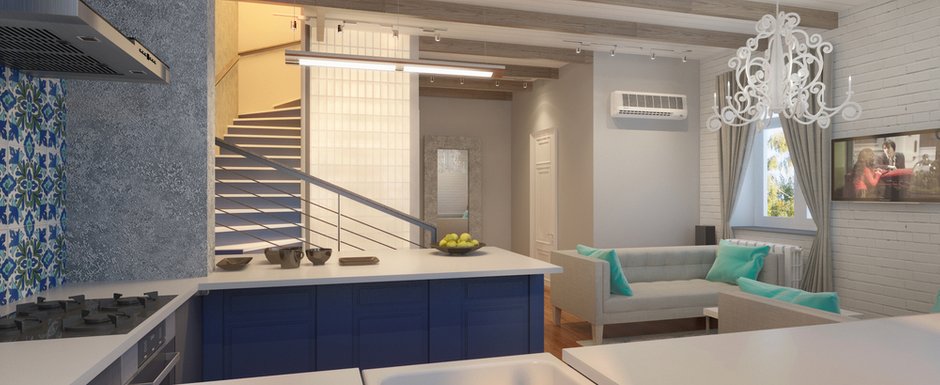 Фотография: Кухня и столовая в стиле Современный, Лофт, Проект недели, Московская область, АРТ|КЛУБ, Таунхаус, Яна Страхатова, 4 и больше, Более 90 метров – фото на INMYROOM