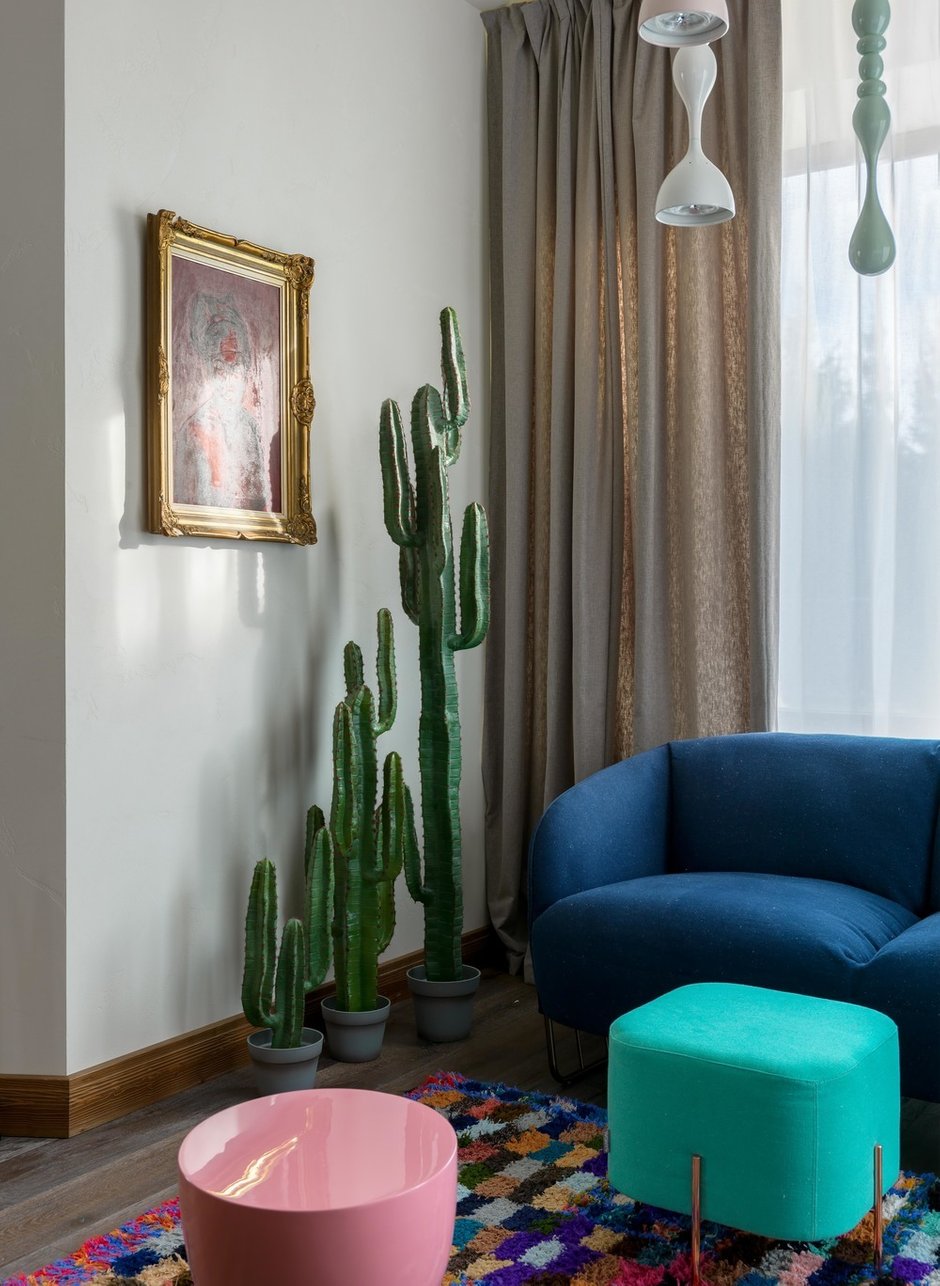 Фотография: Гостиная в стиле Современный, Эклектика, Дом, Проект недели, Шале, Подмосковье, Московская область, Дарья Василькова, 4 и больше, Более 90 метров, #эксклюзивныепроекты, Art Group – фото на INMYROOM