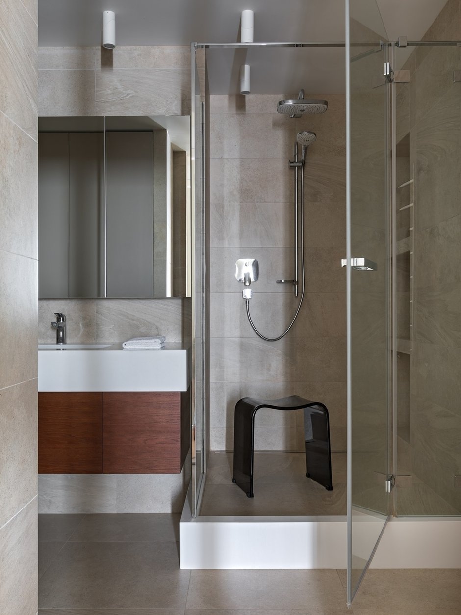 Фотография: Ванная в стиле Современный, Квартира, Проект дня, Минск, Евгения Лыкасова, 4 и больше, Более 90 метров – фото на INMYROOM