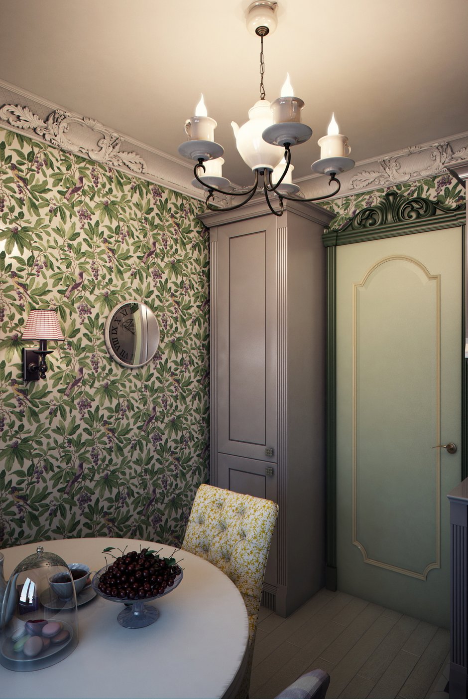 Фотография:  в стиле , Эклектика, Квартира, Gramercy Home, LAUFEN, Проект недели, Dulux, Марина Саркисян, Designers Guild, Hansgrohe Raindance, классический интерьер, Citilux, как оформить интерьер двушки, Roca Gap, La Dia Grazia, Lucide Robin, Arte Lamp Vilaggio, Cesar Etoile, как из однушки сделать двушку, прованс в двушке, Кирпичный дом, Финляндия, Хельсинки, 2 комнаты, до 40 метров – фото на INMYROOM