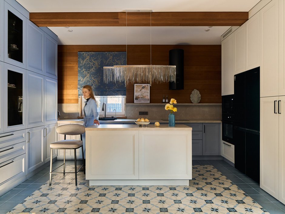 Фотография:  в стиле , Дом, Проект дня, Дом и дача, Ленинградская область, 3 комнаты, Более 90 метров, Индивидуальный проект, эклектика с элементами современного, Алена Донцова – фото на INMYROOM