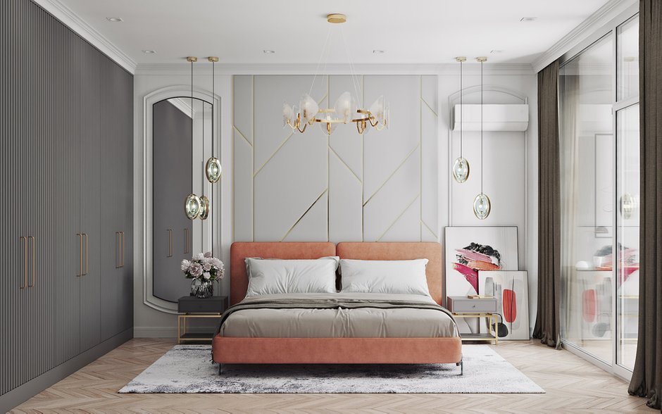 Фотография: Спальня в стиле Современный, Квартира, Проект недели, Москва, 4 и больше, Более 90 метров, Диана Бганова – фото на INMYROOM