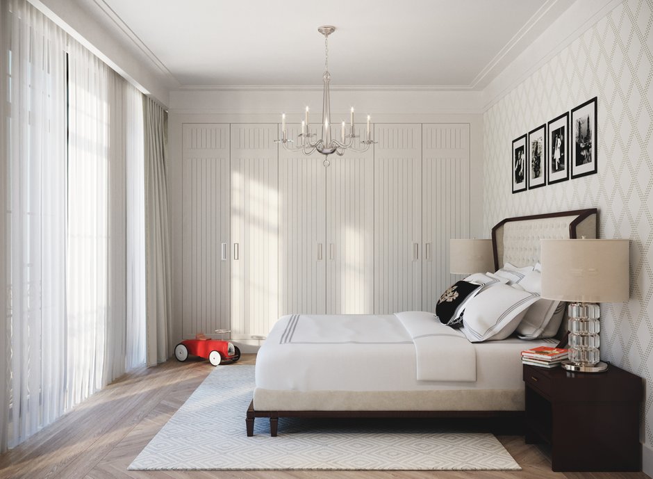 Фотография: Спальня в стиле Современный, – фото на INMYROOM