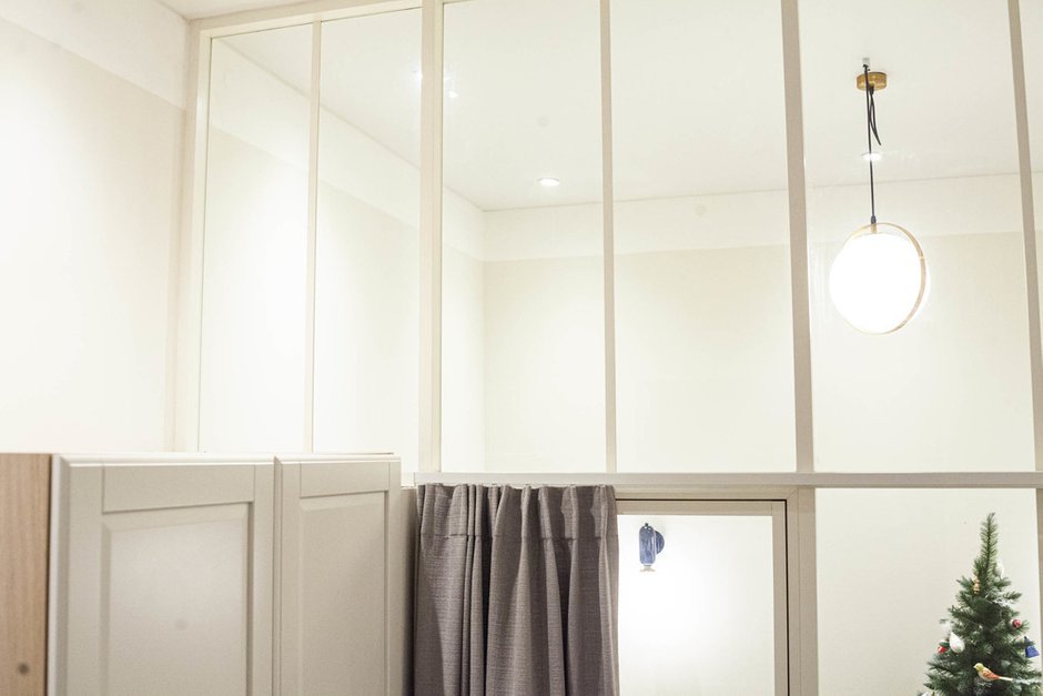 Фотография: Спальня в стиле Скандинавский, Лофт, Квартира, Проект недели, Санкт-Петербург, Кирпичный дом, 2 комнаты, 40-60 метров, VS-Buro, Валентина Щербакова – фото на INMYROOM