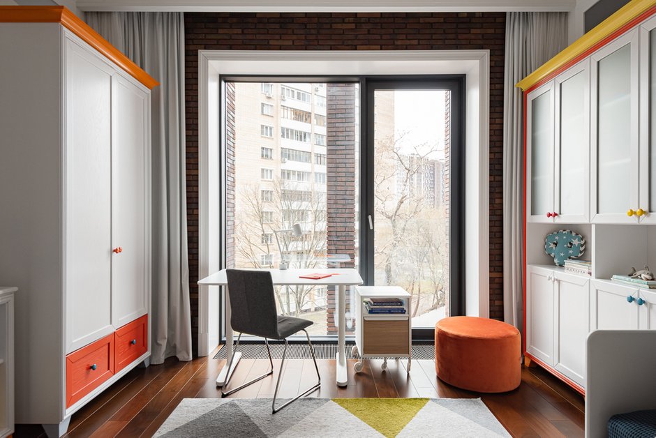 Фотография: Детская в стиле Современный, Эклектика, Квартира, Проект недели, Москва, 4 и больше, Более 90 метров, Александр Белобородов – фото на INMYROOM
