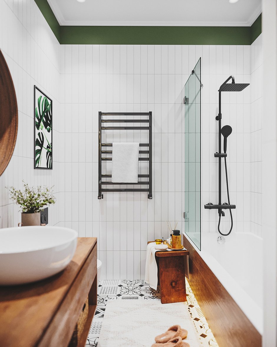 Фото: в стиле, Квартира, Проект недели, Москва, 3 комнаты, 60-90 метров, Бохо, KSInteriors – фото на INMYROOM